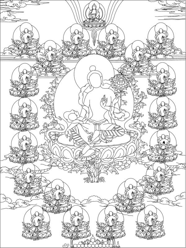 Green Tara 50*40