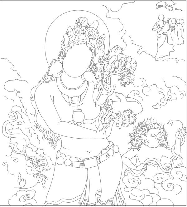 Green Tara 50*40