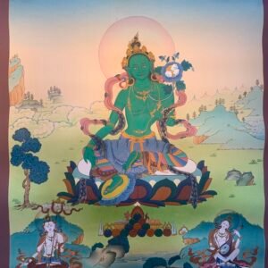 Green Tara Thangka 60*45